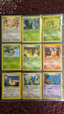 Over 200 Pokemon TCG Trading Cards Lot Holos, No Dupes/Energy, 1st Gen - Image 5