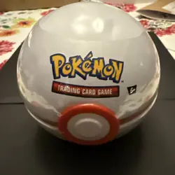 Pokemon TCG PokeBall Tin Sealed 3 Booster Packs Premier Ball A24 - Image 1