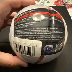 Pokemon TCG PokeBall Tin Sealed 3 Booster Packs Premier Ball A24 - Image 2