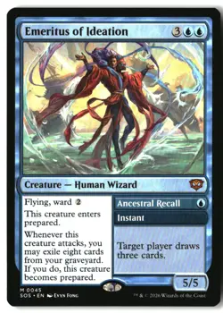 MTG Emeritus of Ideation [SOS - 45] NM 2-69 - Image 1
