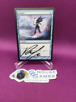MTG Dispel Signed Worldwake Vance Kovacs Artist Black Vintage Legacy CCGHouse RD - Image 1