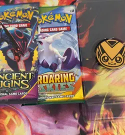 Pokemon Knockout Collection Lucario 2 Pokemon booster Packs,1 Coin, 3 Foil Cards - Image 4