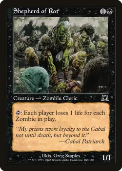 Shepherd of Rot Common Onslaught Magic: The Gathering Near Mint - Image 1