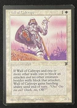 Wall of Caltrops - Legends (1994) - NM/LP Near Mint Vintage Magic MTG - Image 1