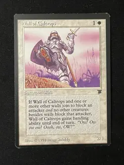 Wall of Caltrops - Legends (1994) - NM/LP Near Mint Vintage Magic MTG - Image 3