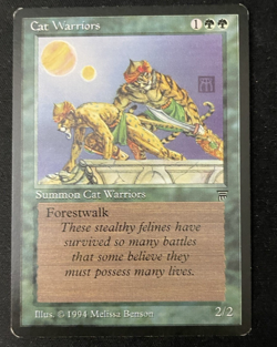 Cat Warriors - Legends (1994) - NM Near Mint Vintage Magic MTG - Image 1