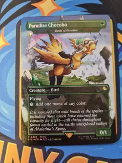 Paradise Chocobo P 0483 Foil | Magic: The Gathering Final Fantasy - Image 1