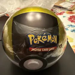 Pokemon TCG PokeBall Tin Ultra Ball-Sought After #'d H24! Factory Sealed! - Image 1