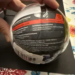 Pokemon TCG PokeBall Tin Ultra Ball-Sought After #'d H24! Factory Sealed! - Image 2