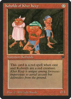 Kobolds of Kher Keep Legends NM Red Common MAGIC THE GATHERING CARD ABUGames - Image 1