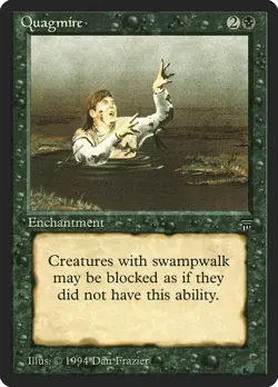 Quagmire Legends NM Black Uncommon MAGIC THE GATHERING MTG CARD ABUGames - Image 1