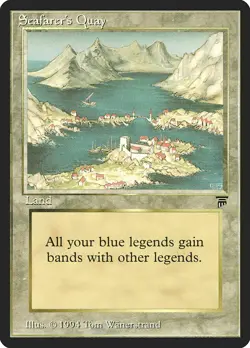 Seafarer's Quay Legends NM Land Uncommon MAGIC THE GATHERING MTG CARD ABUGames - Image 1