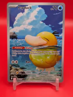 Pokemon Psyduck 226/217 Illustration Rare Ascended Heroes NM Holo Full Art - Image 1