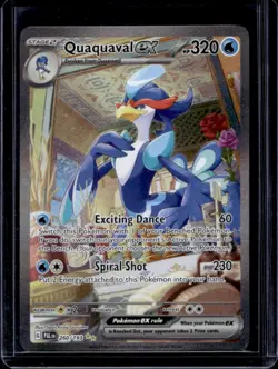 2023 Pokemon SV Paldea Evolved Quaquaval ex Special Illustration Rare #260/193 - Image 1