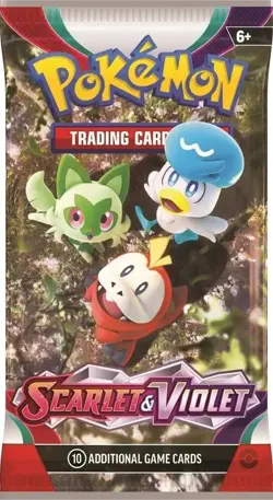 Six packs - Pokemon Scarlet and Violet Base Factory Sealed Booster Packs - Image 1