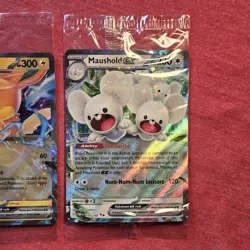 Pokemon Paldea Adventure Chest Promo: Sprigatito SVP087 Pawmot Maushold - Sealed - Image 4