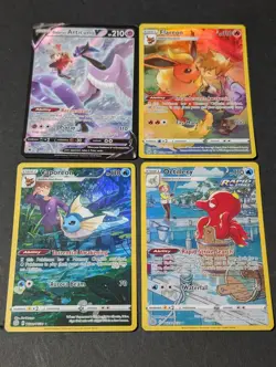 Brilliant Stars Trainer Gallery Pokemon Card Lot Of 4 - Image 1