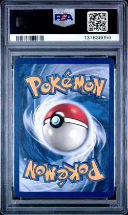 1999 POKEMON BASE SET UNLIMITED #1 ALAKAZAM-HOLO PSA 7 - Image 2