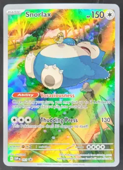 2023-25 Pokemon SV Black Star Promos Snorlax #051 B WW - Image 1