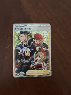 Pokemon TCG Crown Zenith Trainer Friends in Sinnoh Holo Ultra Rare - Image 1