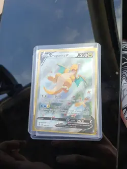 Dragonite V 192/203 Alternate Full Art Evolving Skies Pokemon English NM- - Image 2