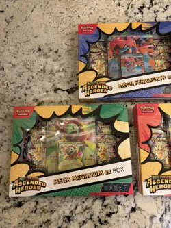 Pokemon TCG Ascended Heroes EX Box 3-Pack (Costco Exclusive Bundle) IN HAND - Image 2