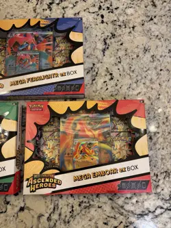 Pokemon TCG Ascended Heroes EX Box 3-Pack (Costco Exclusive Bundle) IN HAND - Image 3