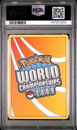 2009 POKEMON WORLD CHAMPIONSHIPS PROMO STALLGON #19 AZELF PSA 10 - Image 2