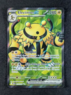2025 Pokemon ELECTIVIRE EX #212/182 Destined Rivals Ultra Rare English - Image 1