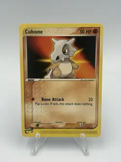Cubone 40/95 Common Team Magma vs Team Aqua Pokemon Lightly Played - Image 1