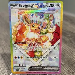 The Pokemon Company Eevee ex 174 SV Black Star Promos Tera Holo Promo 2025 - Image 3