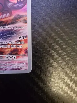Pokemon Groudon Illustration Rare Holo SV04 Paradox Rift 199/182 Basic 130HP - Image 5