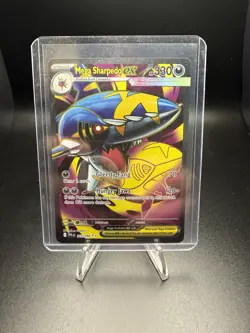 Pokemon TCG Mega Sharpedo ex 113/094 Phantasmal Flames Playset NM - Image 1