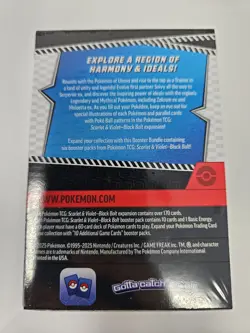 Pokemon TCG Scarlet Violet Black Bolt Booster Bundle New Sealed - Image 3