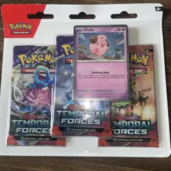 Pokemon TCG: Temporal Forces 3 Pack Blister-Scarlet & Violet- Brand New & Sealed - Image 3