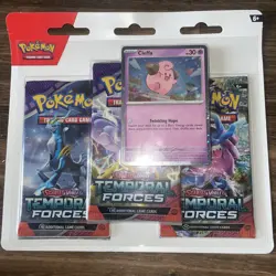 Pokemon TCG: Temporal Forces 3 Pack Blister-Scarlet & Violet- Brand New & Sealed - Image 5