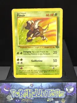Pokemon Card Pinsir 25/64 Jungle Set Non Holo Rare WOTC Played - Image 1