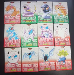 Pokemon Carddass Monsters Collection 90-Cards Vending Red Blue Green - Image 3