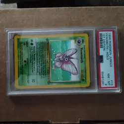 Pokemon Venomoth Jungle 1st Edition Holo Rare #13 PSA 8 - Image 2