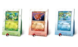 Pokemon TCG Bulbasaur Charmander Squirtle Poke Ball & display frame 3pc set - Image 4