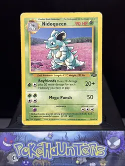 Pokemon Card Nidoqueen 23/64 Jungle Set Non Holo Rare WOTC Played 2 - Image 1