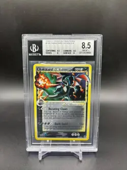 2006 Pokemon EX Dragon Frontiers Gold Star Charizard Holo BGS 8.5 (9.5, 9, 8.5 - Image 1
