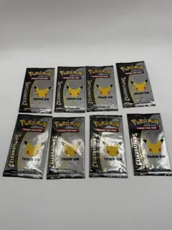 Pokemon Celebrations Pack Lot Of 8 - Brand New Factory Sealed - Image 1