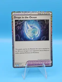 DROPS IN THE OCEAN - CLB 021/034 Pokemon Card English Classic Collection - MINT - Image 1