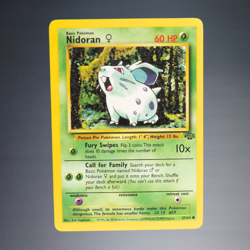 1995-98 POKEMON TCG NIDORAN #57/64 JUNGLE COMMON BASIC GRASS TRADING CARD TC - Image 1