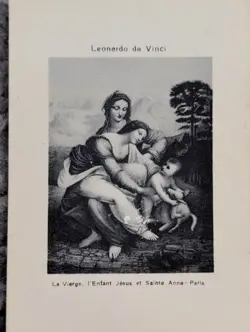 LEONARDO DA VINCI: Rare NATIONAL STARCH Card Vintage Lot Of 2 - Image 3