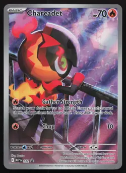 Charcadet - 022 Holo MEP ME: Mega Evolution Promo Pokemon - NM - Image 1
