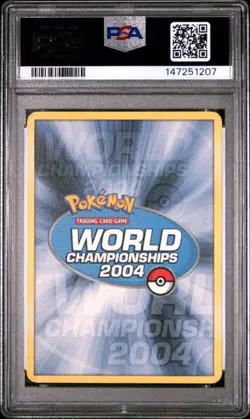 2004 POKEMON WORLD CHAMPIONSHIPS PROMO ROCKY BEACH #44 SKITTY PSA 9 - Image 2