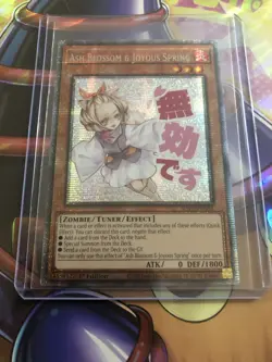 Yugioh Ash Blossom & Joyous Spring (Starlight Rare) - Rarity Collection 5 (RA05) - Image 2