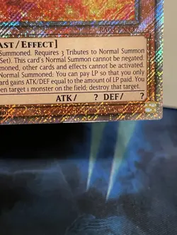 The Winged Dragon Of Ra - RA03-EN137 - Platinum Secret Rare - 1st Edition - LP - Image 2